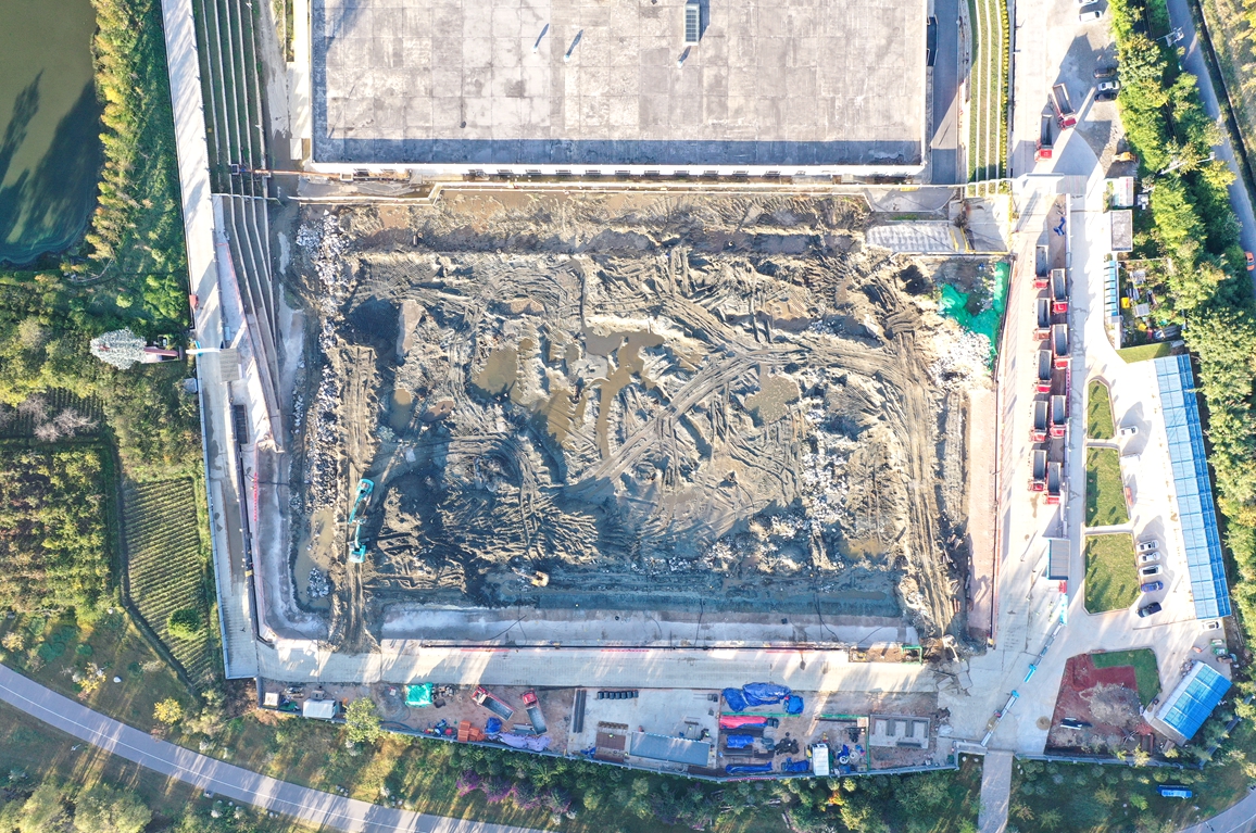 大理古城下沉式再生水厂二期基坑支护工程   工程信息动态